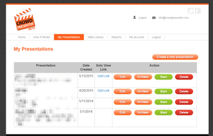 CrowdPresenter screenshot 1