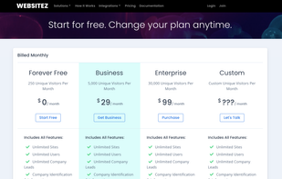 Websitez screenshot 1