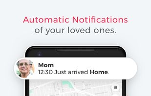 Safe365 will send you security notifications each time your protected person enters or leaves one of their usual areas, so you can check that they perform their routines normally, something especially useful when your proteges have health conditions.