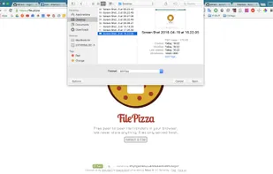 FilePizza screenshot 1