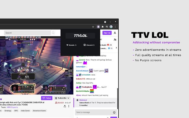 ttv lol adblock
