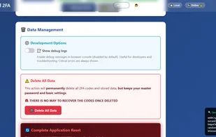 Personal 2FA screenshot 2