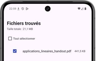 PDF finder Pro screenshot 1