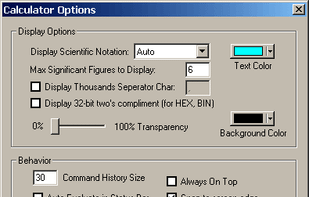 Console Calculator screenshot 1
