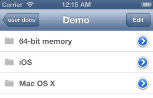 Nocs for iPhone screenshot 2