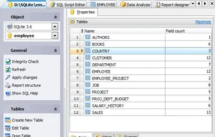 SQLite Maestro screenshot 1