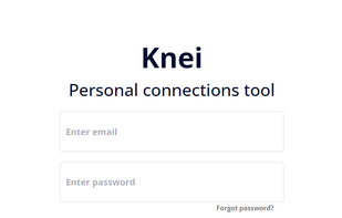 Knei Login page