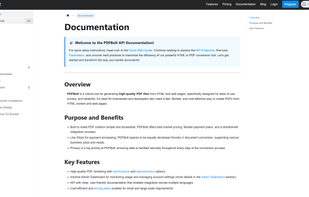 Comprehensive Documentation – Fast & Easy Integration