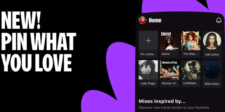 Deezer launches Quick Access to pin favorites on home tab