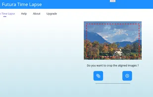 When alignment is done, you can crop the images to remove the margins created to align the images.