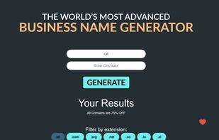 Business Name Generator screenshot 1