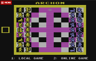 Archon web game screenshot 1