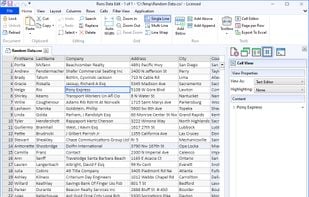 The Edit Panel