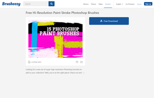 Brusheezy screenshot 1