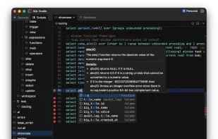 SQL Studio screenshot 1