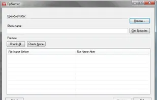 EpNamer screenshot 1