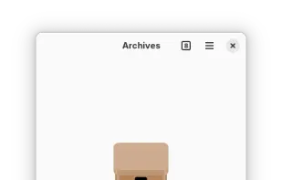 Archives screenshot 2