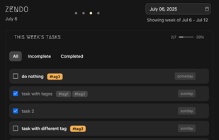 Zendo Task Manager screenshot 2
