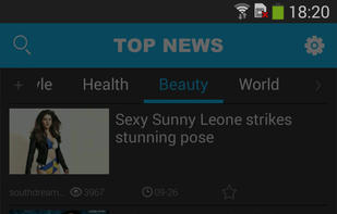 TopNews screenshot 2