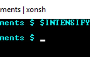 the xonsh shell screenshot 1