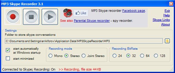 MP3 Skype Recorder: Reviews, Features, Pricing & Download |