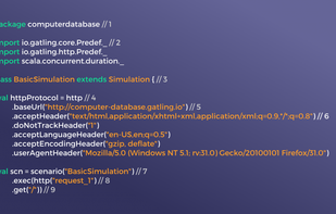 Gatling.io screenshot 1