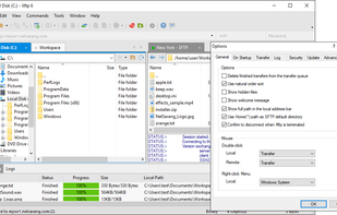Xftp screenshot 2