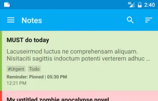 FairNote screenshot 1