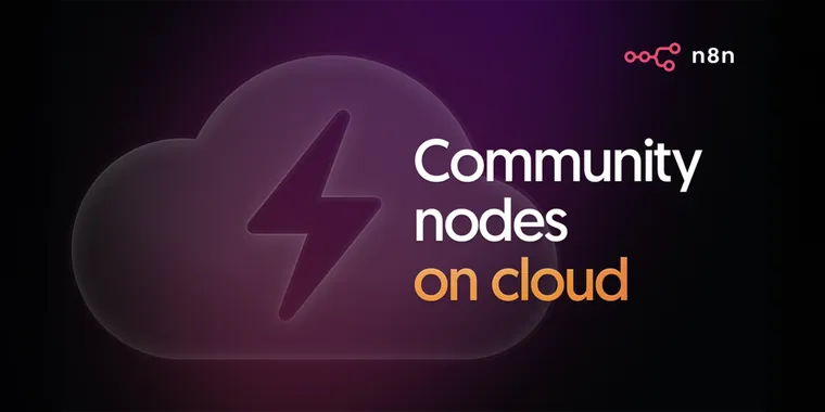 n8n Cloud now supports community-built nodes with in-editor installation image