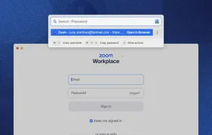 1Password screenshot 2