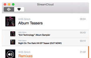 StreamCloud screenshot 1