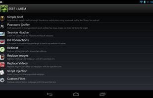 dSploit screenshot 1