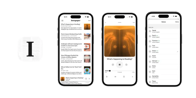Instapaper launches high-quality AI Voices, redesigned TTS player, and Android app v6.4 image