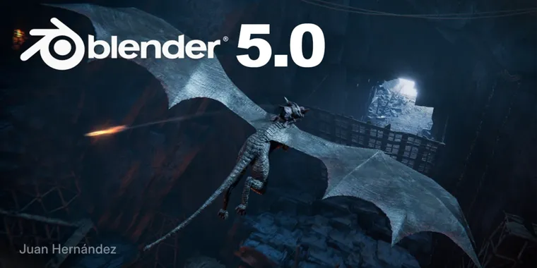 Blender 5.0 launches with ACES color, enhanced rendering, and tighter VFX integration image
