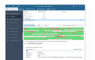 Auslogics Disk Defrag screenshot 2
