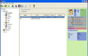 Bitpim screenshot 1