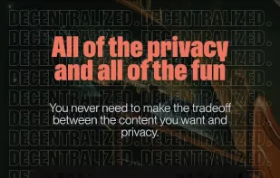 The home page when the app is connected to the network