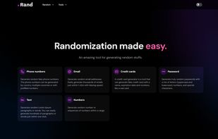 Dotrand homepage
