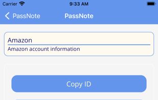 PassMemoPad screenshot 2
