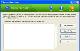 Recover Lost Product Key for Windows, Office, etc.