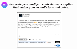 ReplyGenie screenshot 2