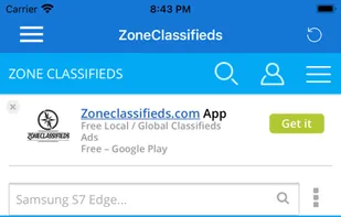 ZoneClassifieds screenshot 1