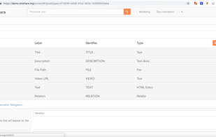 Shio CMS screenshot 1
