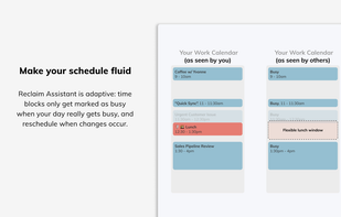 Reclaim.ai screenshot 2