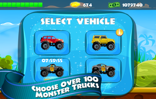 Best Monster Truck Climb Up screenshot 1