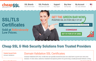 CheapSSLsecurity screenshot 1