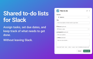 Let's Do for Slack screenshot 1