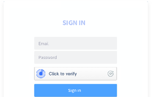 The CAPTCHA challenge that is presented to the end user will transform automatically according to mouse track and other security policies. To promote security, Slide and Click challenges will appear with certain probability.