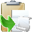 Paste As File icon