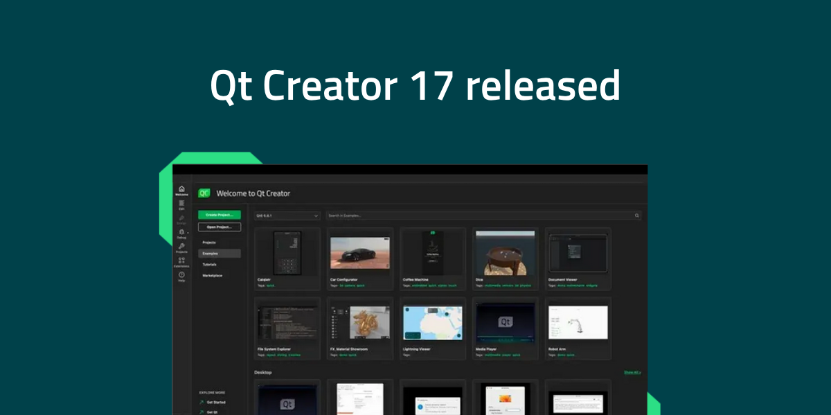 Open source IDE Qt Creator 17 unifies run & build configs for GUI app ...